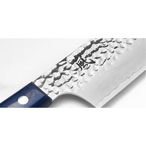 Blue Breeze - Santoku Yaxell — Santoku | Deville Armory