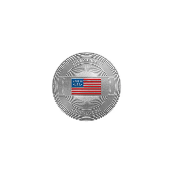 Pièce frappée Challenge Coin Zero Tolerance | Deville Armory
