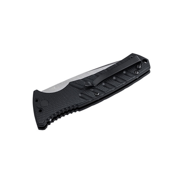 Strike Damast Boker Plus — Couteau automatique | Deville Armory