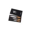 Damas 10Cr - Coffret 3 couteaux Wusaki — Set | Deville Armory