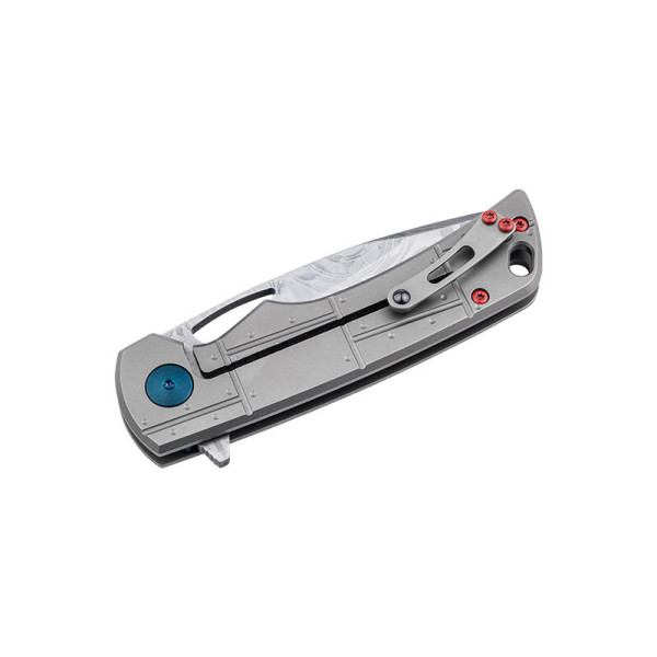 P-5 Damast Boker Plus — Couteau pliant | Deville Armory
