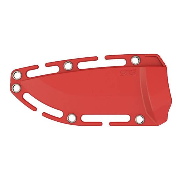 Aegis FX - Rouge/Bleu Sog — Couteau fixe | Deville Armory