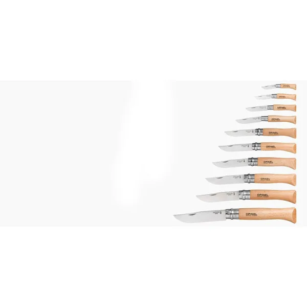 Coffret Tradition Inox - N°2 à 12 Opinel — Set | Deville Armory