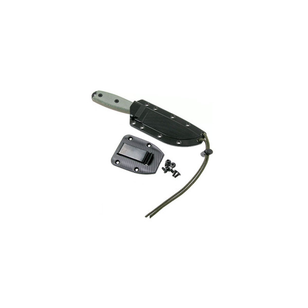 ESEE-4 - Lame Noire Mixte — Couteau fixe | Deville Armory