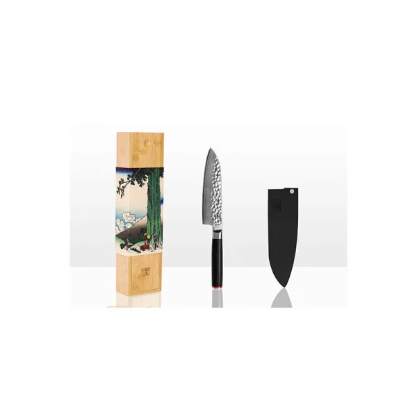 PAKKA DAMAS Santoku Kotai — Santoku | Deville Armory