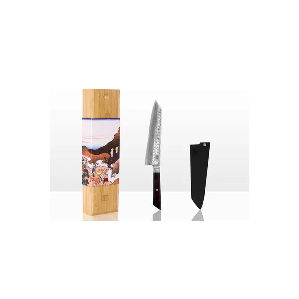 BUNKA DAMAS Kiritsuke Kotai — Couteau de chef | Deville Armory