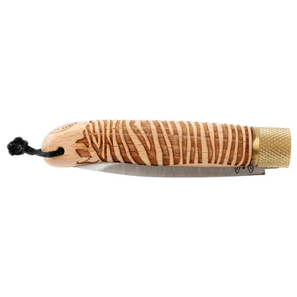 Série Sauvage - Focus Zèbre Décalé — Couteau pliant | Deville Armory