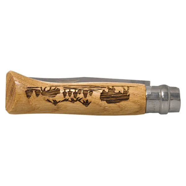 N°8 Animalia America Bison Opinel — Couteau pliant | Deville Armory