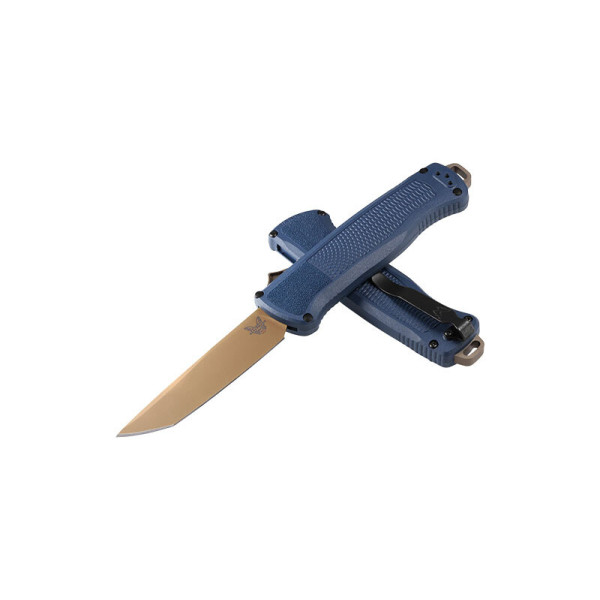 Shootout Crater Blue Benchmade — Couteau automatique | Deville Armory