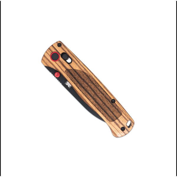 Zebrawood Black CobraTec — Couteau pliant | Deville Armory