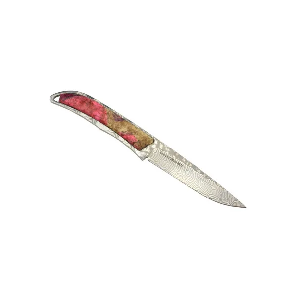 MCUSTA - MC006CO-1 - Couteau fixe lame Damas - 3