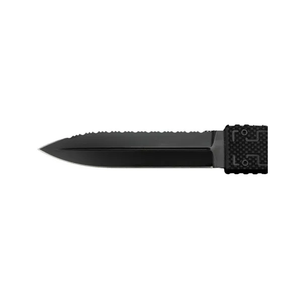 ELISHEWITZ - BB-FS-BKG10 - Couteau fixe avec anneau