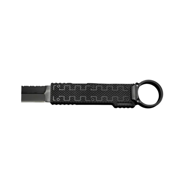 ELISHEWITZ - BB-FS-BKG10 - Couteau fixe avec anneau - 6