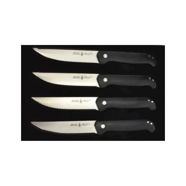 KIZER - BE0505G1 - Set de couteau a steak - 4