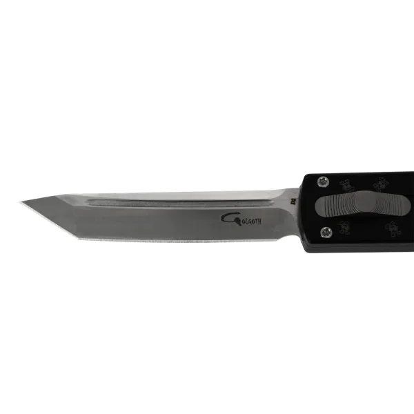 GOLGOTH - G12SKT - Couteau automatique lame Tanto - 4