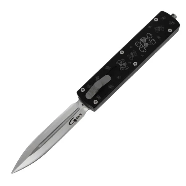 GOLGOTH - G12SKDT - Couteau automatique lame double tranchant