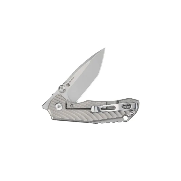 RUIKE - M671TZ - Couteau lame acier 154CM manche titane TC4 - 6
