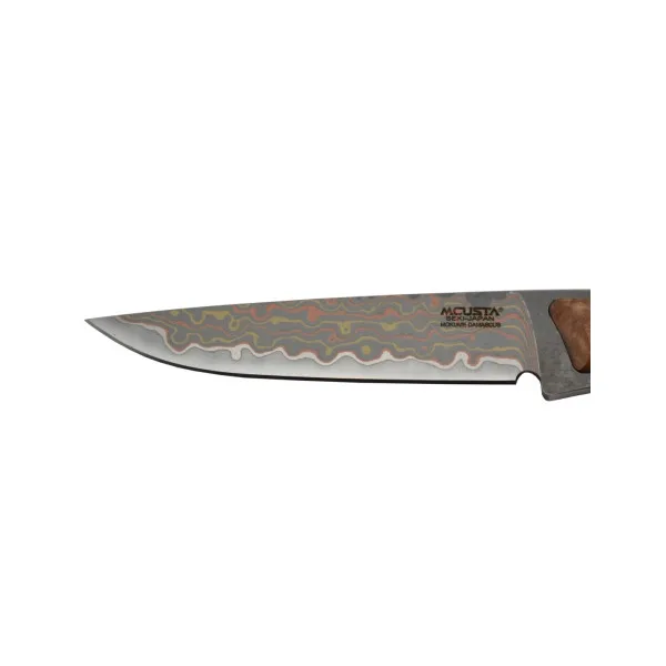 MCUSTA - MC006DP - Couteau fixe Lame Mokumé VG10 San Mai - Collaboration Maxknives - 7