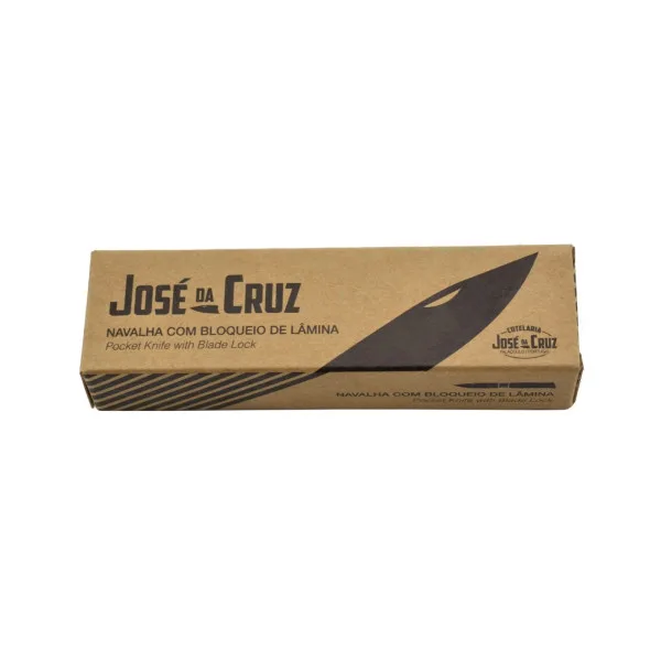 JOSE DA CRUZ - JDC02 - Merendeira - Couteau portugais manche en bois de Fer du Brésil, acier carbone