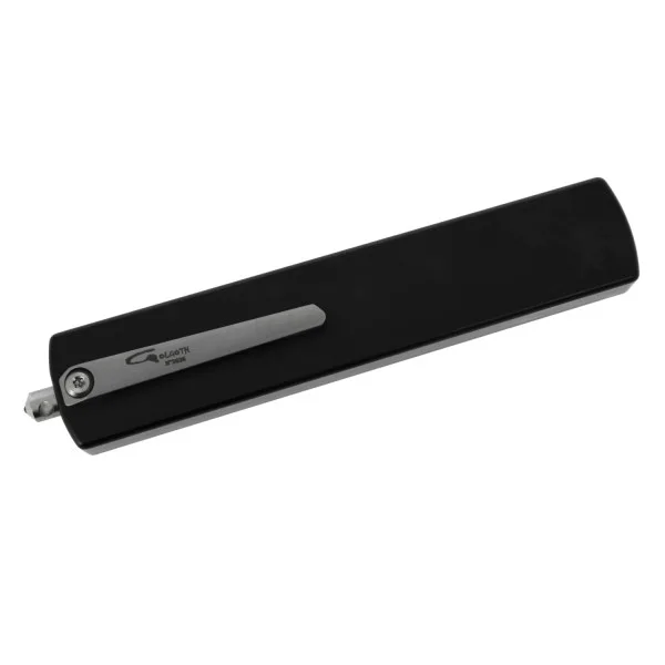 GOLGOTH - G12DT - Couteau automatique lame double tranchant acier D2 manche aluminium - 2