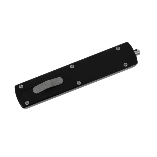 GOLGOTH - G12DT - Couteau automatique lame double tranchant acier D2 manche aluminium - 3