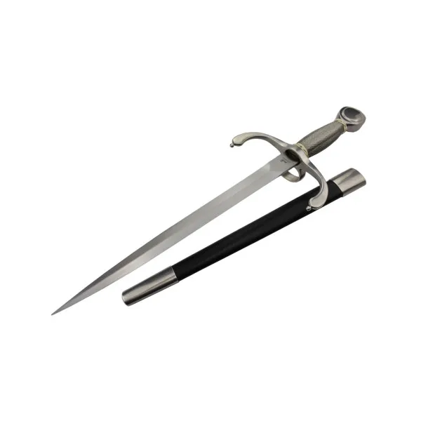 HANWEI - SH2209 - Gustav Main Gauche Dague en acier forgé style Renaissance - 4