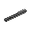 Golgoth G11F1 Noir. Couteau automatique OTF lame tanto acier D2 manche aluminium noir et fibre de carbone - 2