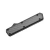 Golgoth G11F1 Noir. Couteau automatique OTF lame tanto acier D2 manche aluminium noir et fibre de carbone - 3