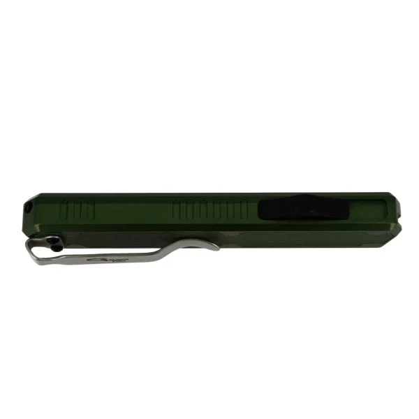 GOLGOTH - G11A2 - Vert OTF peigne acier D2 manche aluminium vert et fibre de carbone - 3
