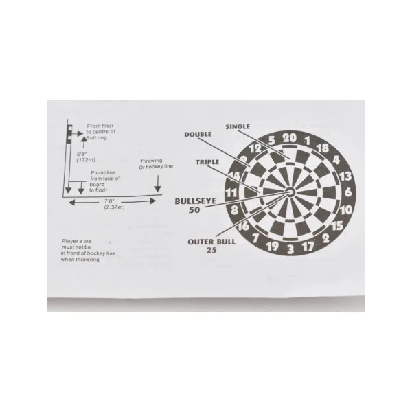 DART-B - Cible15cm pour shuriken et fléchettes - 2