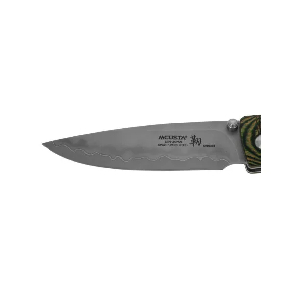 MCUSTA - MC203G - Lame acier SPG2 Manche Pakka Wood - 8