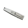 SHARP DELUXE - 1284SH - Couteau pliant lame acier avec serrations manche aluminium