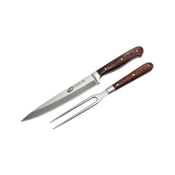 PROLINE - YD-2168 - Set de découpe - Couteau de cuisine 270mm et broche - 2