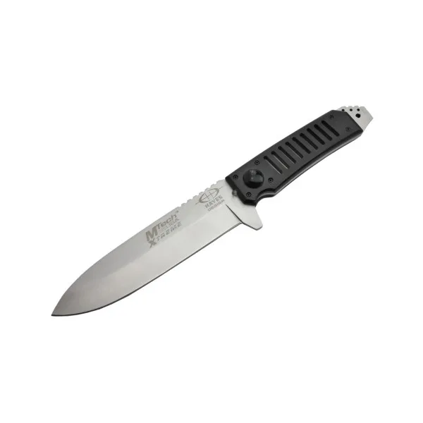 MTECH - WH-702 - Couteau fixe avec LED rouge lame acier 440C - 6