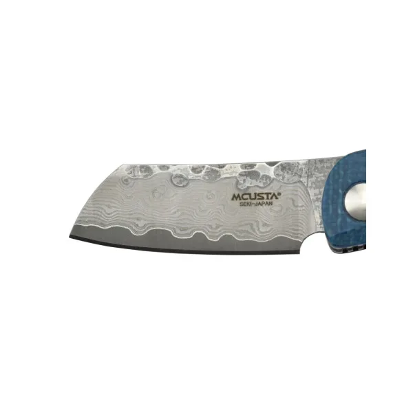 MCUSTA - MC212D - Damas Micarta bleu et noir
