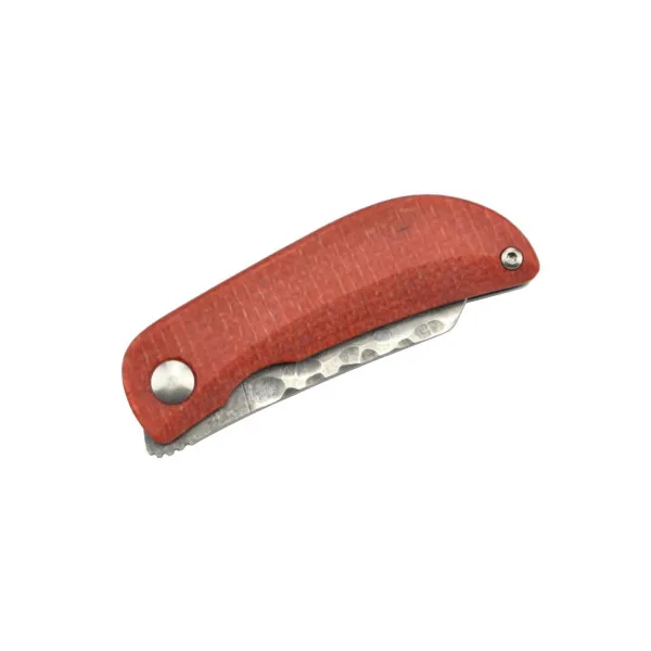 MCUSTA - MC213D - Damas Micarta rouge et bleu - 3