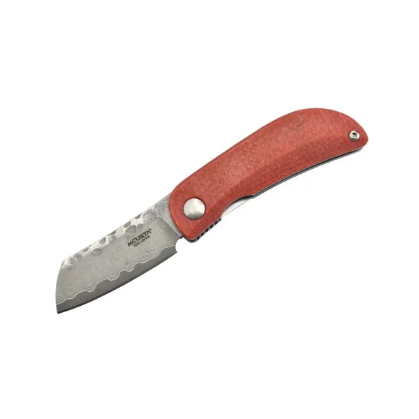 MCUSTA - MC213D - Damas Micarta rouge et bleu - 6
