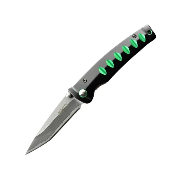 MCUSTA - MC44C - Katana noir et vert lame VG10 Clad - 2
