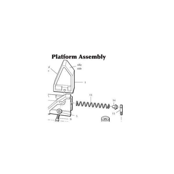 Dillon 13311 Slide Ressort Pin pour XL650 / XL750