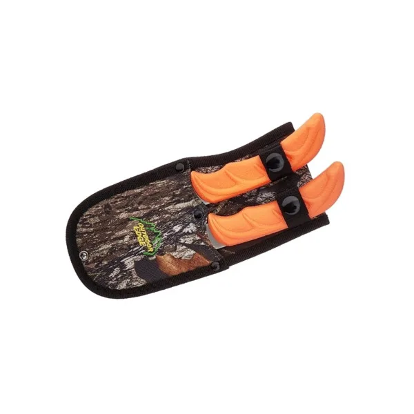 OUTDOOR EDGE - WR1C - WILD PAIR - 2 couteaux Skinner & Caper - 4