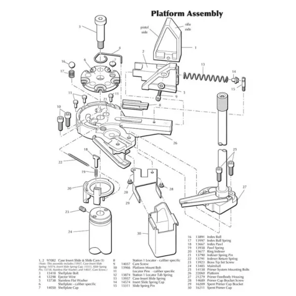 Dillon 13311 Slide Ressort Pin pour XL650 / XL750