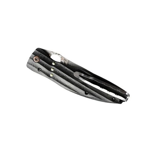 MCUSTA - MC181G V2.0 - Lame SPG2 manche micarta - 2