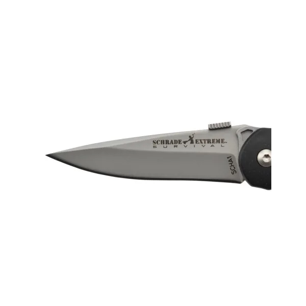 SCHRADE - SCHA1 - Couteau pliant Extreme Tactical à ouverture assistée - 12