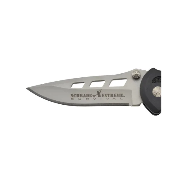 SCHRADE - SCHA - Couteau pliant Extreme Tactical à ouverture assistée - 11