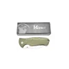KIZER - Ki4416A2 - Couteau pliant Justin Gingrich GTi, intercalaires arc-en-ciel