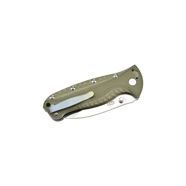 KIZER - Ki4416A2 - Couteau pliant Justin Gingrich GTi, intercalaires arc-en-ciel - 5