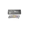 KIZER - Ki5404A2 - Magnum Couteau pliant G10 Noir et acier S35VN