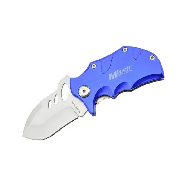 MTECH - MT365BL - Couteau de poche Bleu en acier 440 - 11