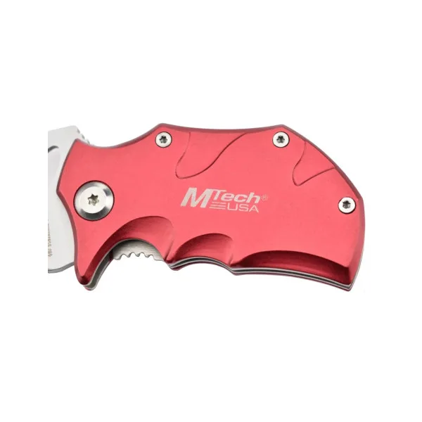 MTECH - MT365RD - Couteau de poche Rouge en acier 440 - 6