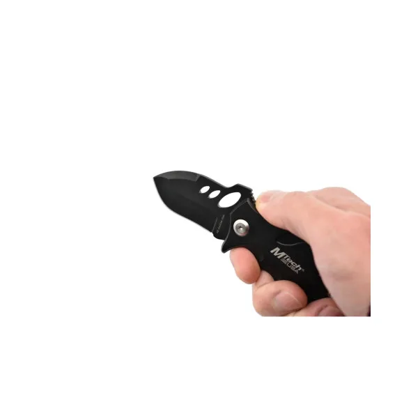 MTECH - MT365BK - Couteau de poche Noir en acier 440
